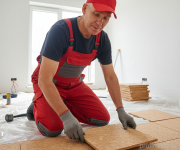 Укладка пробкового пола - Проффремо