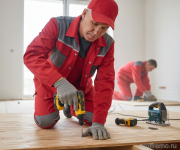 Настил фанеры на лаги - Проффремо