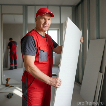 Выравнивание стен ГКЛ - Проффремо